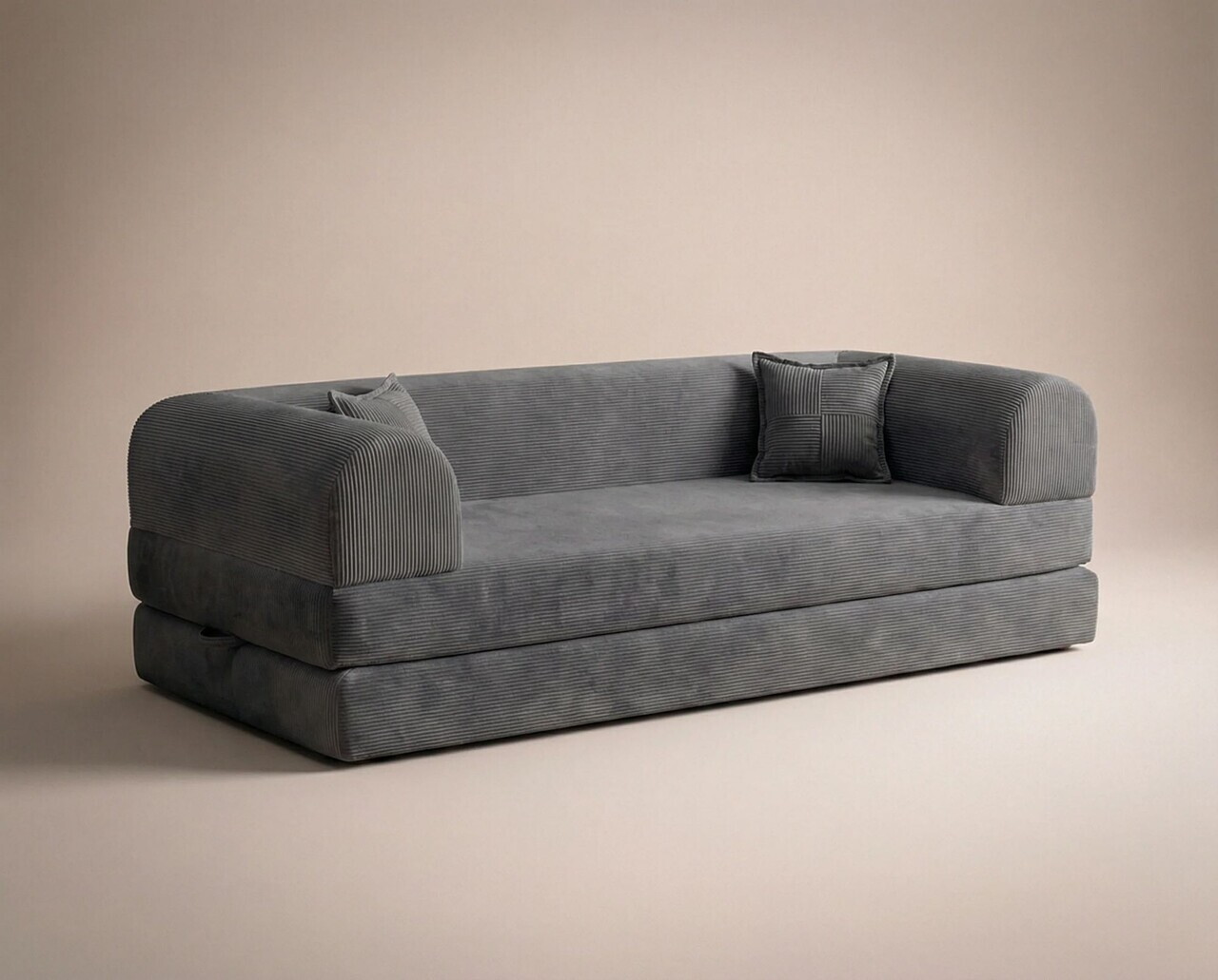 Canapea extensibila 3 locuri, Atelier del Sofa, 118FVL1306, Tesatura plus reiata, Antracit - view 7