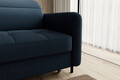 Coltar extensibil stanga 3 locuri ELTAP, LT-40MAN, Gomsi, 228x165x100 cm, lemn/poliester, albastru inchis