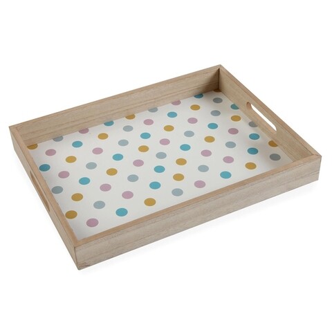 Tava pentru servire Springdots, Versa, 45 x 30 x 5 cm, MDF Accesorii