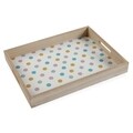 Tava pentru servire Springdots, Versa, 45 x 30 x 5 cm, MDF