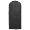 Set 3 huse pentru haine, Brabantia, Black, 60x100/60x135/60x150 cm, nailon, negru