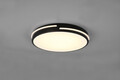 Plafoniera Tacoma, RL, 40x5.3 cm, 24W, 1x SMD, metal, negru mat