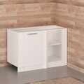 Dulap pentru bucatarie, Hanah Home, Minar, 120x82x56 cm, Alb