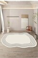Covor, CLR-0000600-003, 120x200 cm, Poliester, Alb