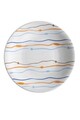 Set farfurii pentru desert, Rekitchen, 513RKT1113, Portelan , 21 x 21 x 2 cm, 6 piese, Multicolor