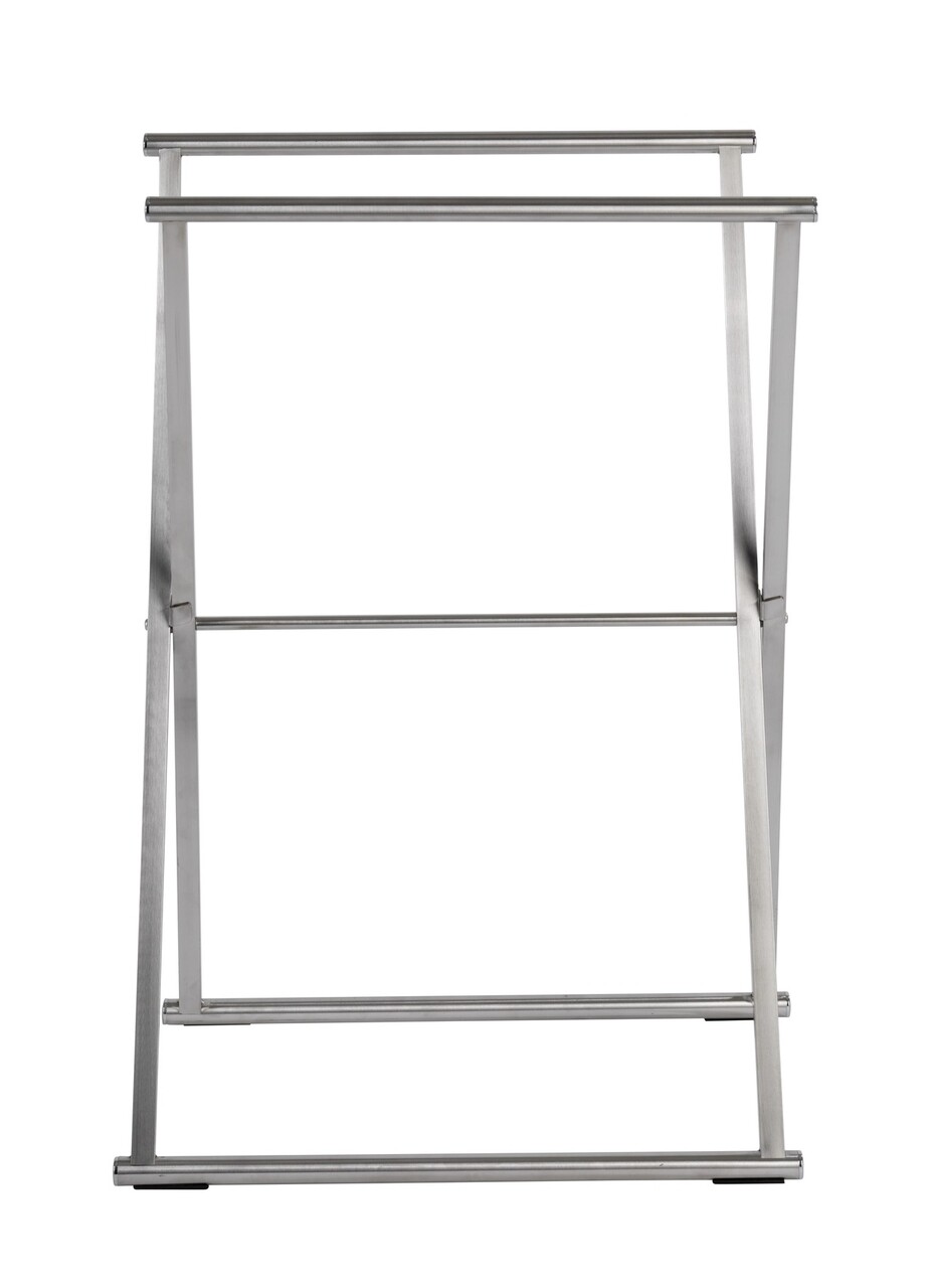 Suport pentru prosoape, Wenko, Lava, 53.5 x 80.5 x 35 cm, inox, argintiu - 1 | YEO