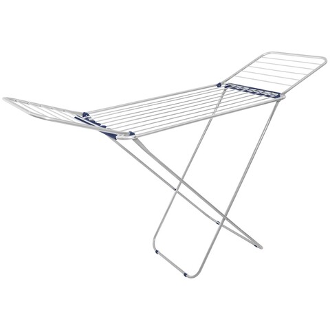 Uscator rufe, elegant, pliabil, 18 m capacitate de uscare, aluminiu/otel/plastic