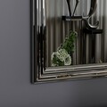 Set 3 oglinzi decorative, Siam, Otto, MDF , Argintiu