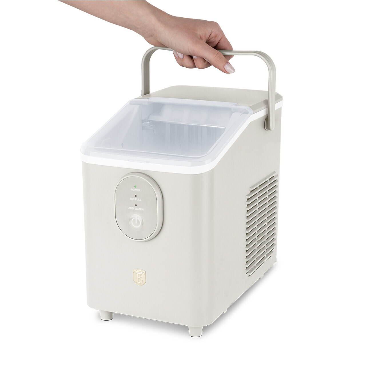 Masina pentru cuburi de gheata Berlinger Haus, Sahara, 800 ml, 120W, plastic, crem - view 11