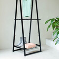 Umeras pentru pantaloni, Brabantia, Black and White, 41.5x1.5x42.5 cm, polipropilena, negru/alb
