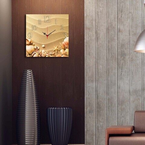 Ceas de perete, msk-26, mdf, dimensiune: 40 x 40 cm, multicolor