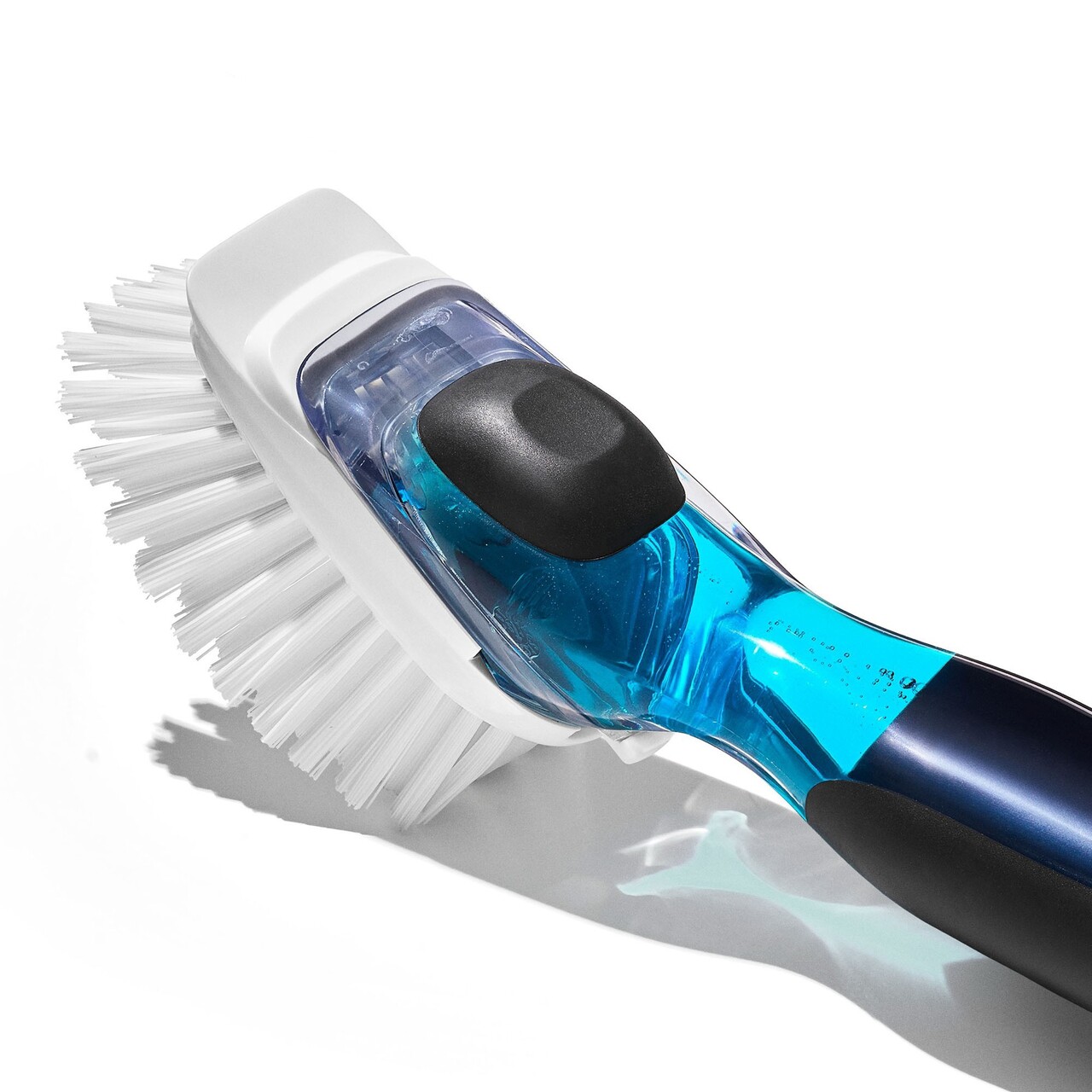 Perie de vase cu dozator detergent, 23,6 cm, "Good Grips" - OXO - imagine 4