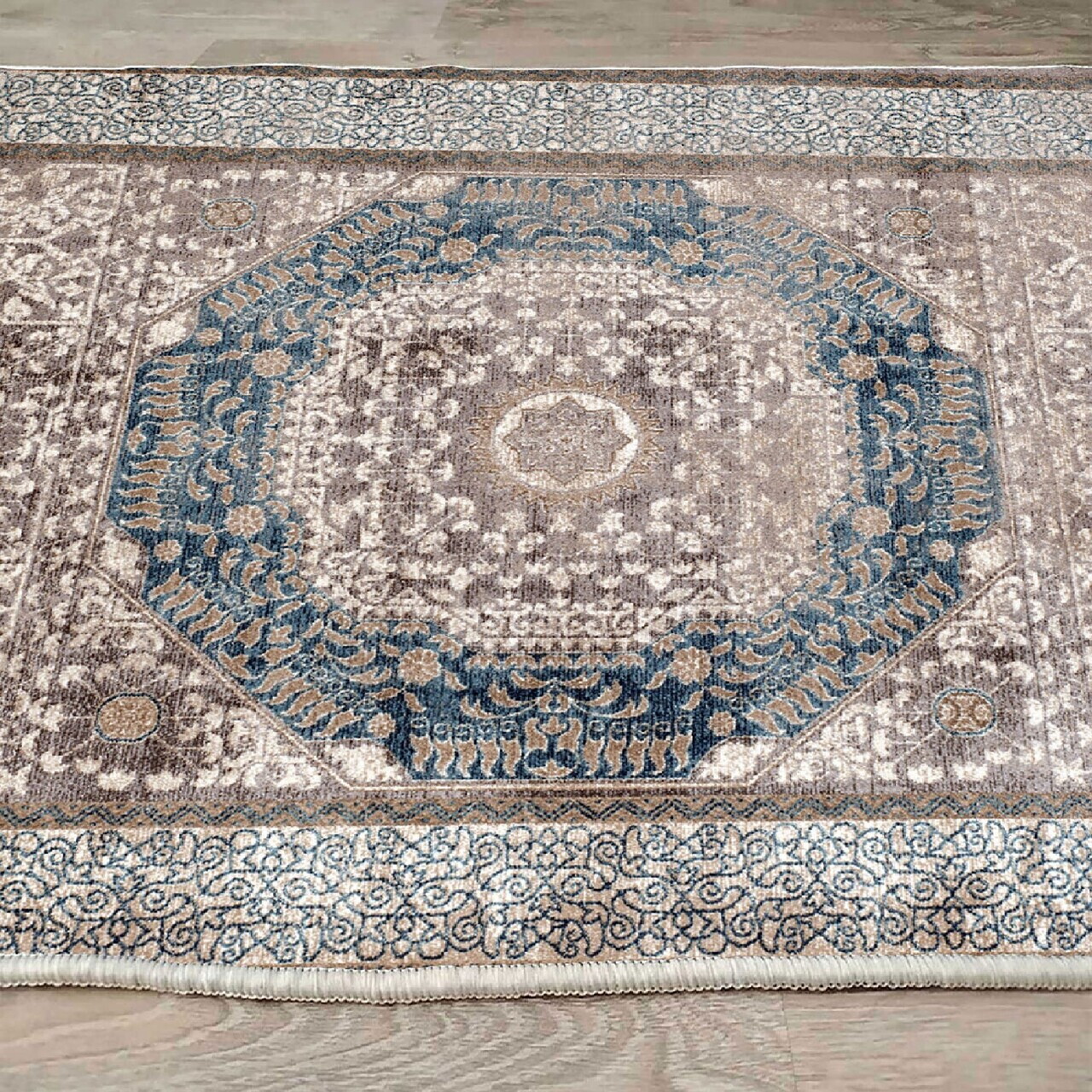 Covor, Els2051, 80x300 cm, Catifea, Multicolor — imaginea 4