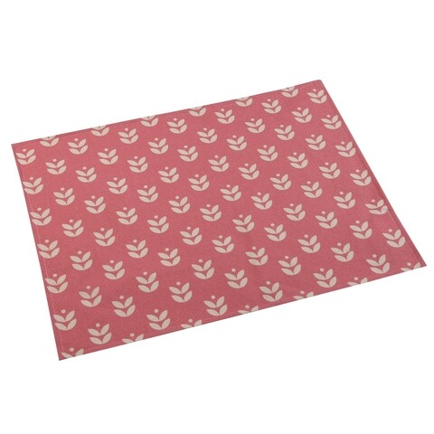 Suport pentru farfurie Daisy, Versa, 36 x 48 cm, poliester, roz