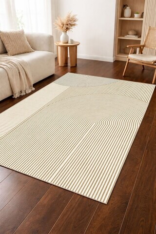 Covor, CLR-7185-16, 120x180 cm, Poliester, Bej