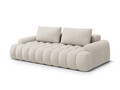 Canapea extensibila 4 locuri, Linz, Cosmopolitan Design, 250x100x84 cm, tesatura structurata, bej
