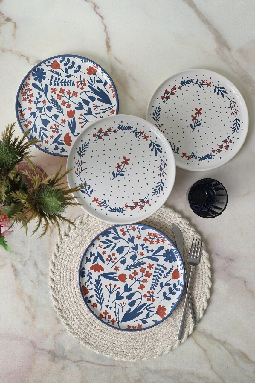 Set farfurii pentru desert Hermia 275KRM2021 FAIAȚĂ Multicolor