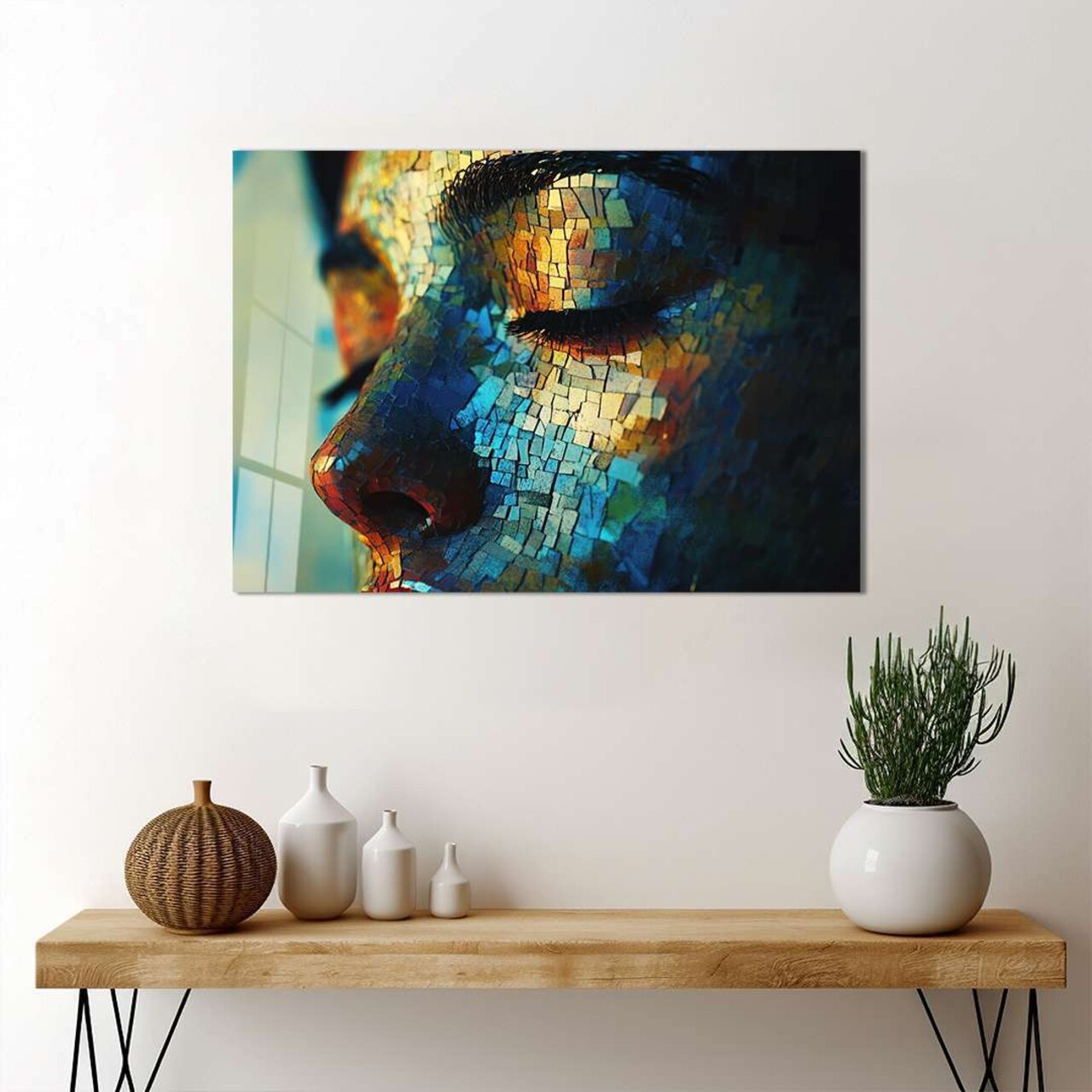 Tablou decorativ, Hhlzvh020, 70 x 100 cm, Multicolor - view 3