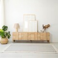 Comoda TV, Neostill, New Line, 180x50x35 cm, Cadru: PAL MELAMINAT 100%., Stejar