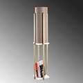 Lampadar, Lampana, 211LMP1120, Metal, Alb/Auriu