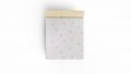 Cearceaf de pat pentru o persoana BHPC 024 - Cream, Beverly Hills Polo Club, 180x240 cm, 100% bumbac ranforce, alb/crem