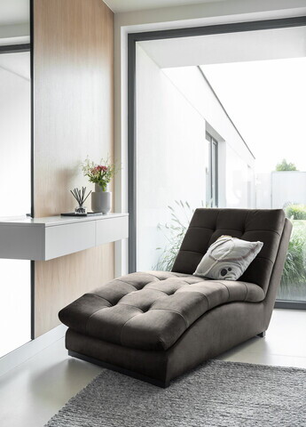 Sezlong living ELTAP, DOR-22NU, Doro, 170x85x95 cm, poliester, maro