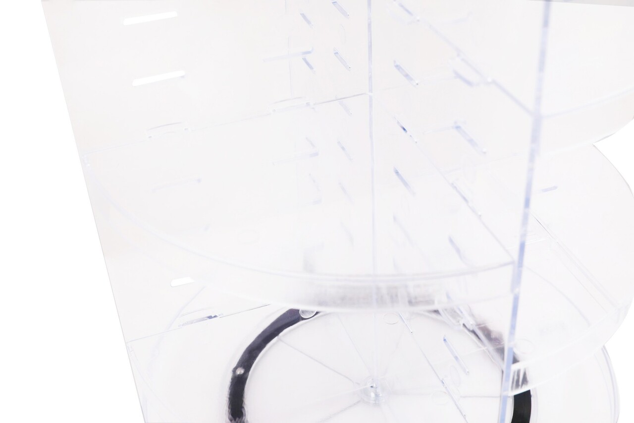 Organizator de machiaj, Hermia, 964FRM2114, Transparent - imagine 6