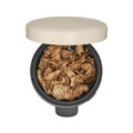 Cos de gunoi cu pedala, Brabantia, NewIcon, 12 L, 33.8x25.1x41.1 cm, otel, bej