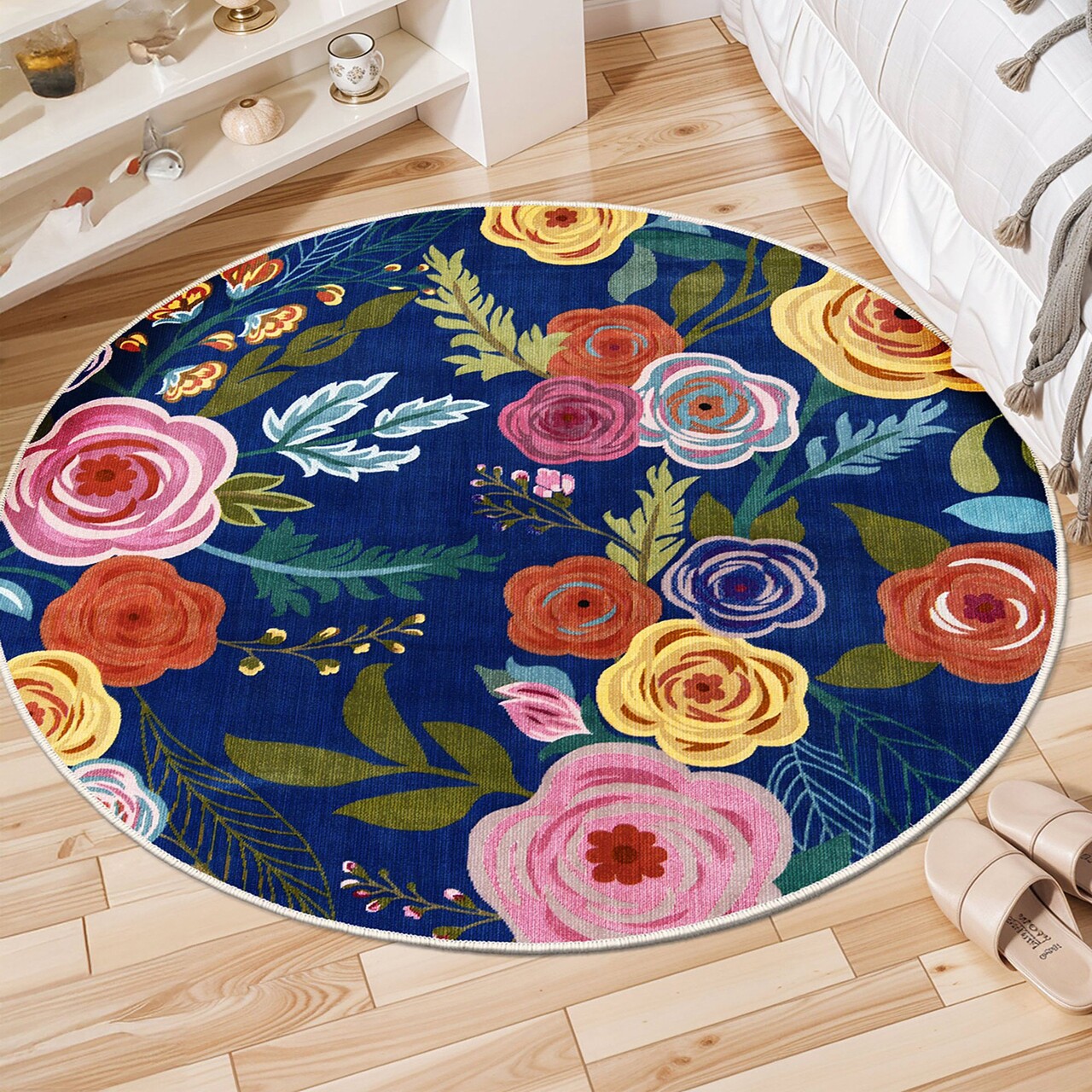 Covor (100 x 100), Cool-Fr68, 100x100 cm, Albastru navy - view 4