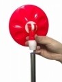 Galeata cu mop rotativ Primo Red, Vanora, 12 L, alb/rosu