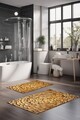 Set covorase de baie, Cartwright, CT-5261, Poliester, Multicolor