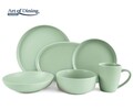 Set 6 farfurii intinse Yvonne, Art of Dining by Heinner, 27 cm, ceramica, turcoaz