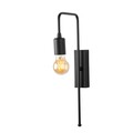 Aplica de perete, Mum - 3502, Opviq, 6 x 22 x 42 cm, 1 x E27, 40W, negru