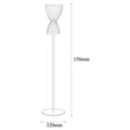 Lampadar, Tatum, 584TTM1522, Metal, Negru