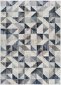 Covor, Babek 5529 Blue, 120 x 170 cm, 100% poliester, bleu/gri