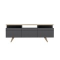 Comoda TV, Inarch, Berlin 150, Antracit / Stejar