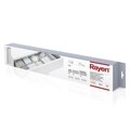 Set 6 organizatoare pentru sertar, Rayen, poliester, gri