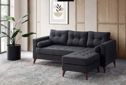 Coltar, Atelier del Sofa, 752EST1301, Frame: 70% HORNBEAM/30% MELAMINE COATED CHIPBOARD, Antracit