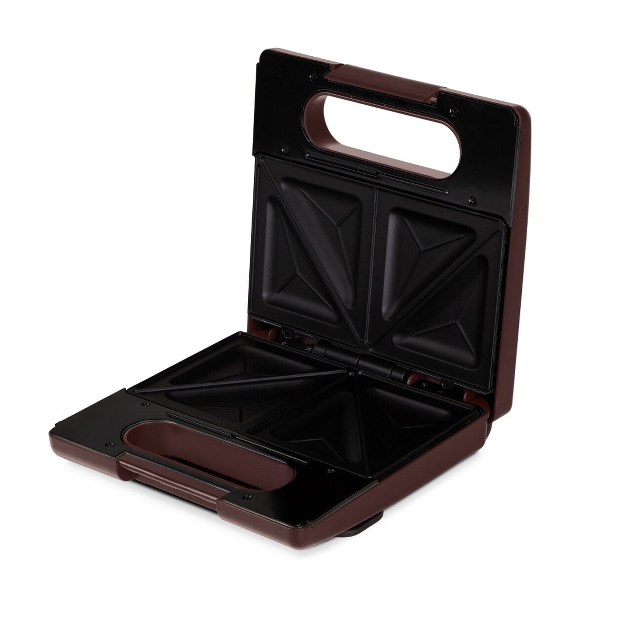 Sandwich maker 3 in 1 Berlinger Haus, Leonardo, 22.5x13 cm, aluminiu, visiniu mat - view 3