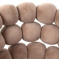 Scaun Bubble, Homla, 61x57.5x81.7 cm, metal/catifea din poliester, bej