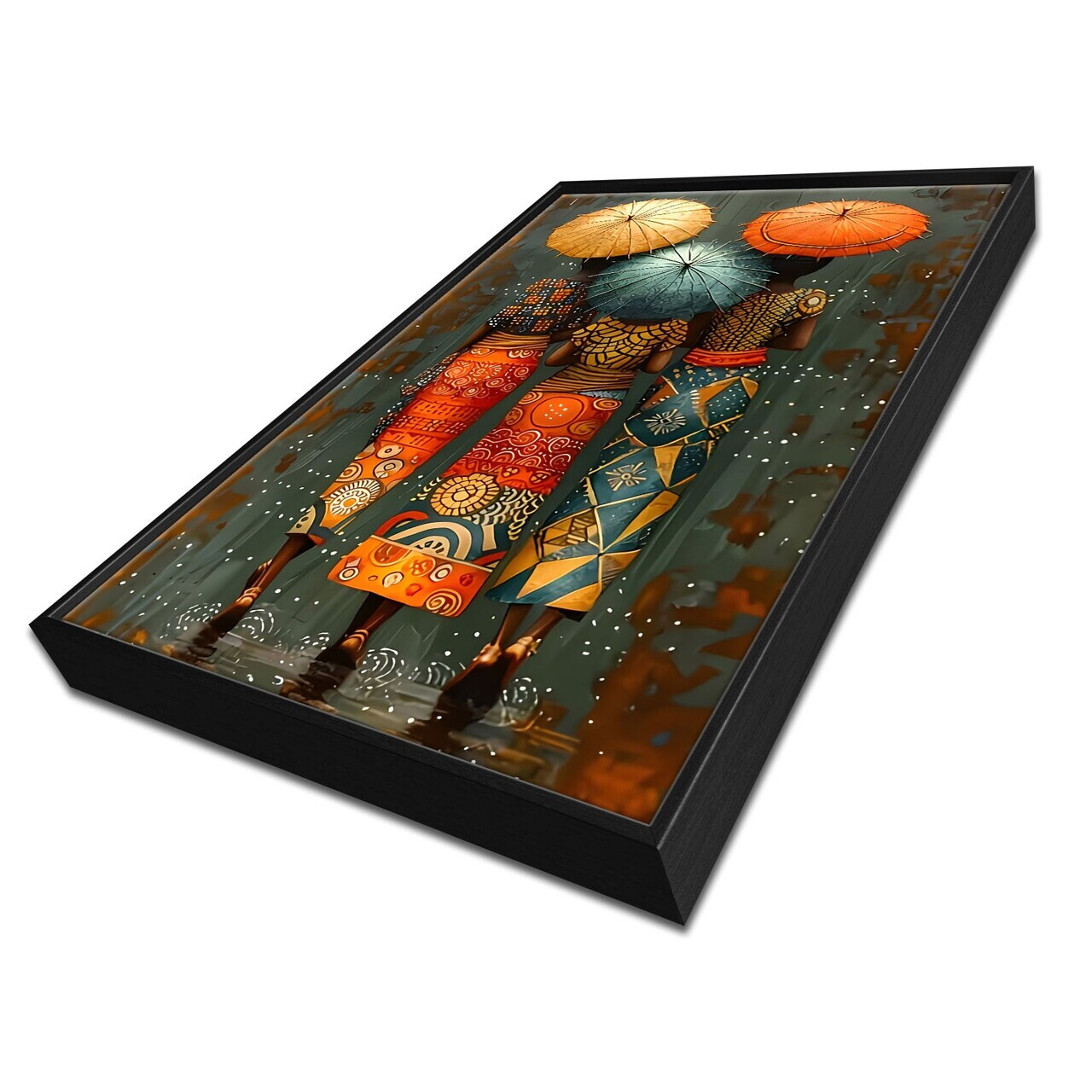 Tablou decorativ, 4363Lcsyh-012, Cadru: PVC (Grosime: 5 cm), Multicolor — imaginea 4