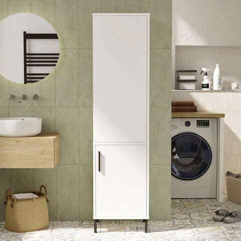 Dulap multifunctional, locelso, vi1-w, 45x173.6x35.5 cm, alb