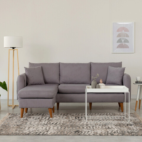 Coltar, unique design, 867unq1425, lemn de pin, gri