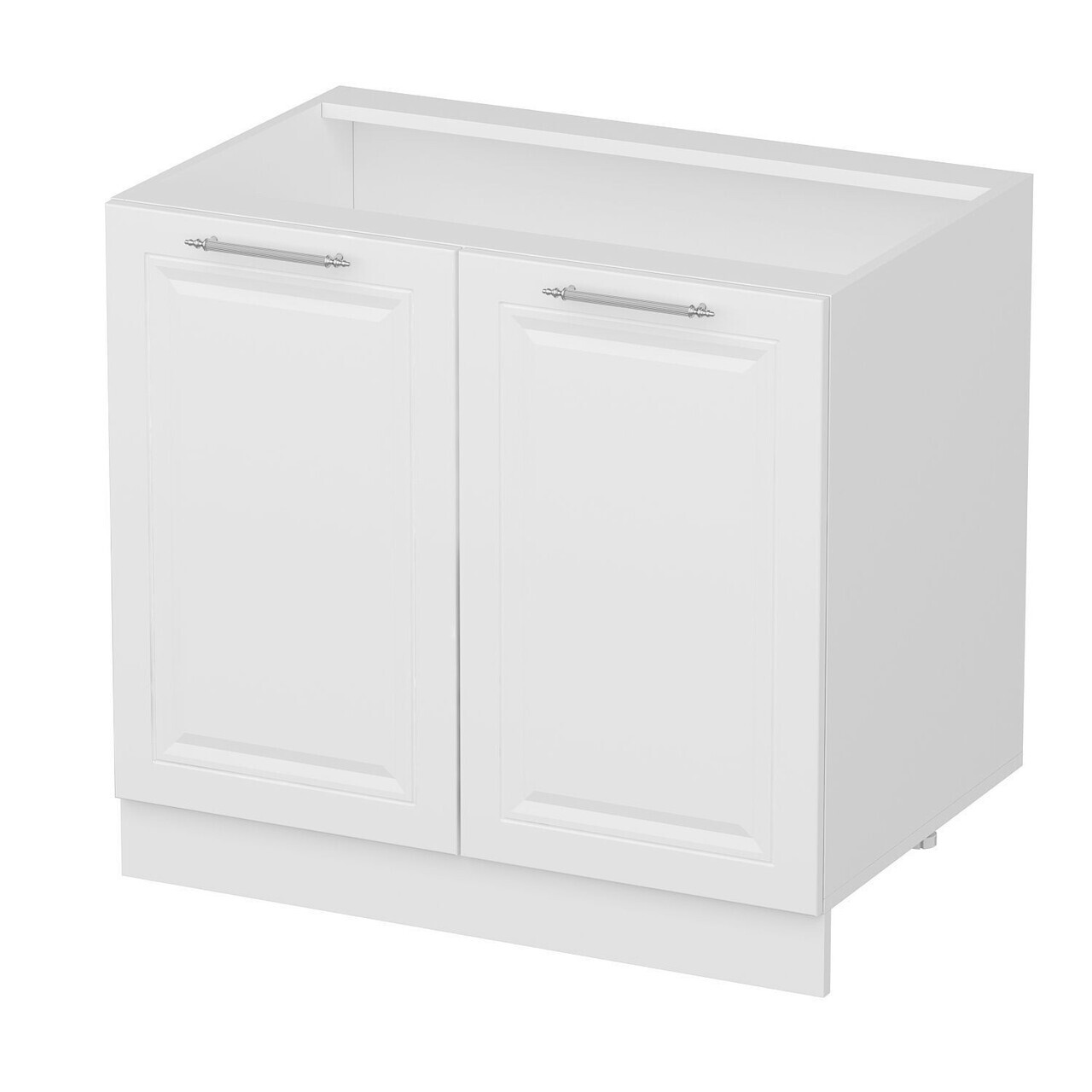 Dulap pentru bucatarie, Hanah Home, Minar, 90x87x58 cm, Alb — imaginea 2