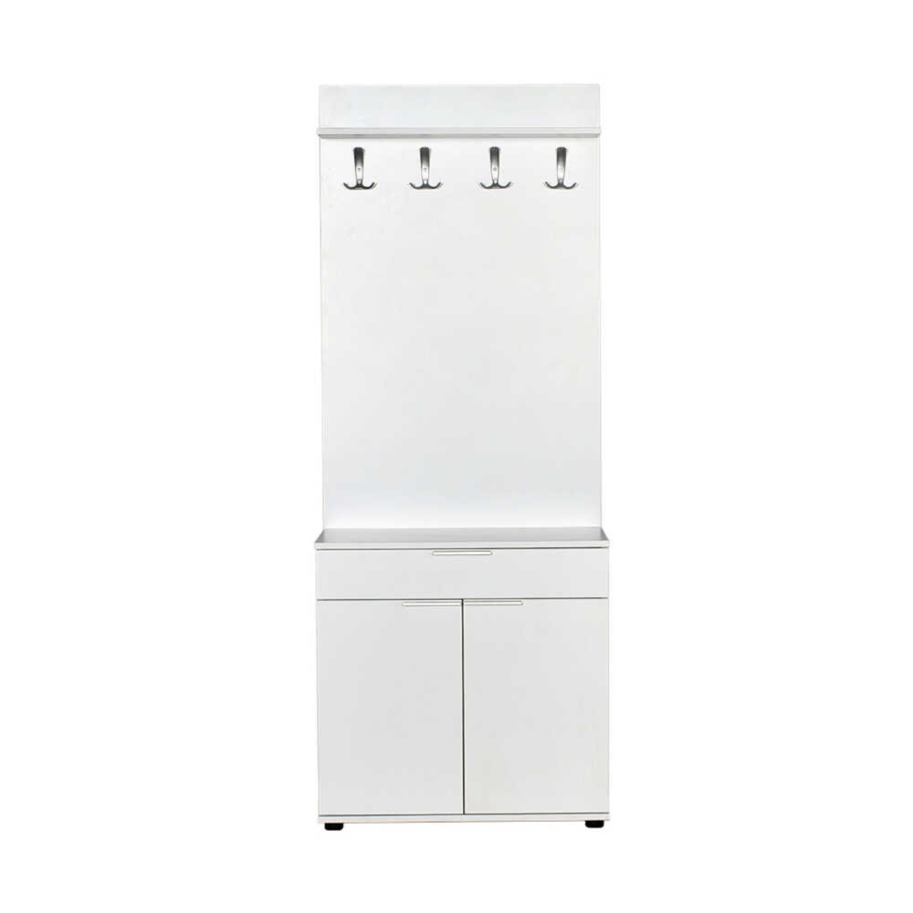 Cuier de perete, Hanah Home, Prt-521-Bb-1, 73x187x36 cm, Alb - view 3