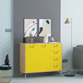 Pantofar, Mod Design, ZEA, 100x82x35 cm, Stejar / Galben