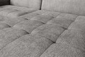 Coltar extensibil dreapta 3 locuri ELTAP, RT-03TOU, Gomsi, 228x165x100 cm, lemn/poliester, gri
