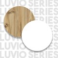 Comoda TV, Yardley, LV4 - WK, 140 x 39.5 x 35.5 cm, pal melaminat, stejar/alb