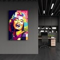 Tablou decorativ, OGLS-9032, Dimensiuni: 46 x 72 cm, Multicolor