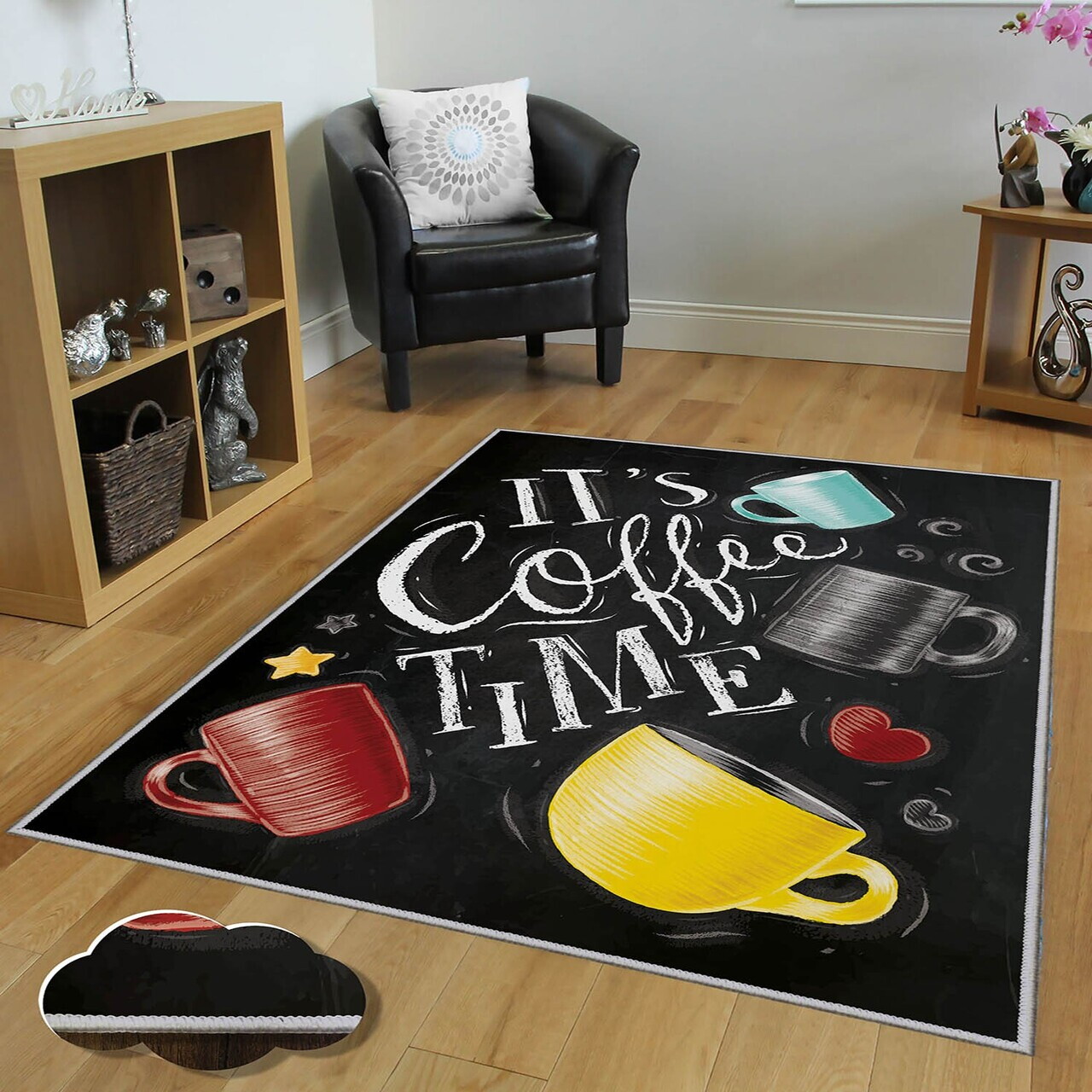 Covor Eexfab557 100x150 cm Poliester Multicolor